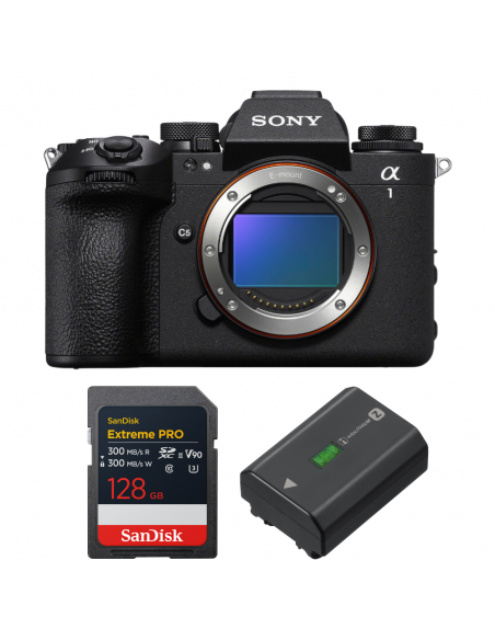 Sony alpha 1 II + 1 SanDisk 128GB Extreme PRO UHS-II SDXC + Sony NP-FZ100|MCZ DIRECT