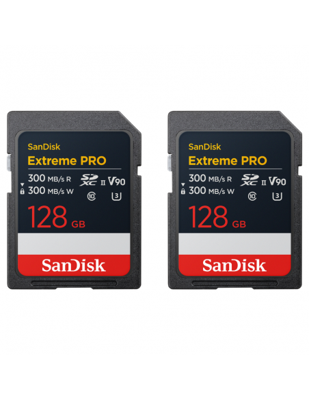 Sony alpha 1 II + 2 SanDisk 128GB Extreme PRO UHS-II SDXC + 2 Sony NP-FZ100|MCZ DIRECT