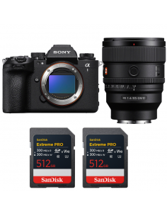 Sony alpha 1 II + FE 85mm f/1.4 GM II + 2 SanDisk 512GB Extreme PRO UHS-II SDXC
