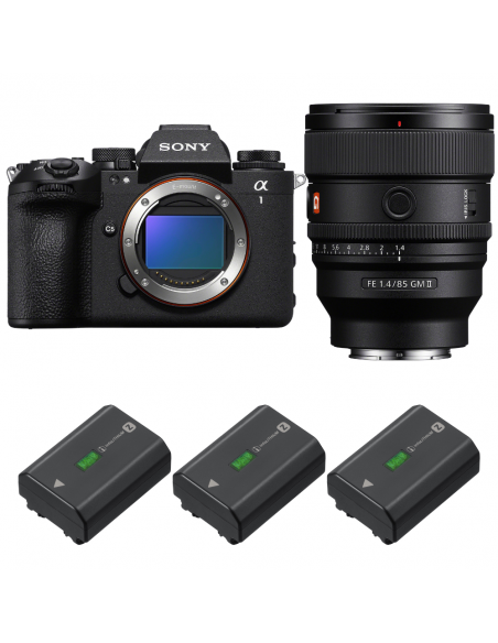 Sony alpha 1 II + FE 85mm f/1.4 GM II + 3 Sony NP-FZ100|MCZ DIRECT