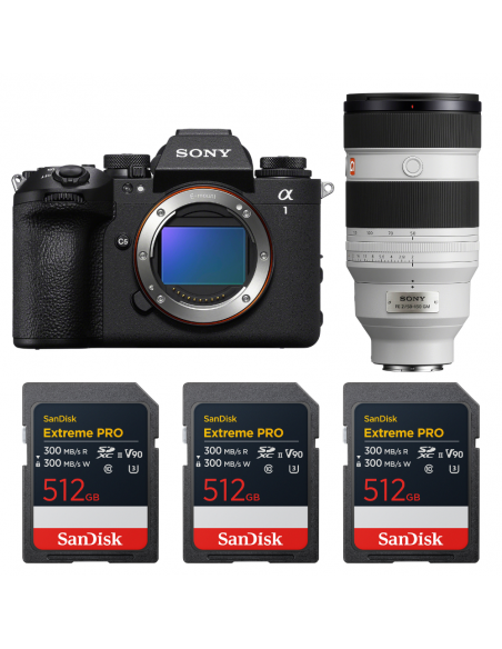 Sony alpha 1 II + FE 50-150mm f/2 GM + 3 SanDisk 512GB Extreme PRO UHS-II SDXC|MCZ DIRECT