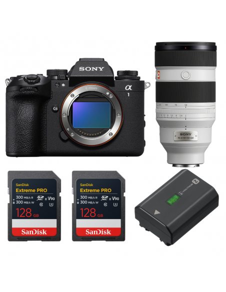 Sony alpha 1 II + FE 50-150mm f/2 GM + 2 SanDisk 128GB Extreme PRO UHS-II SDXC + Sony NP-FZ100|MCZ DIRECT