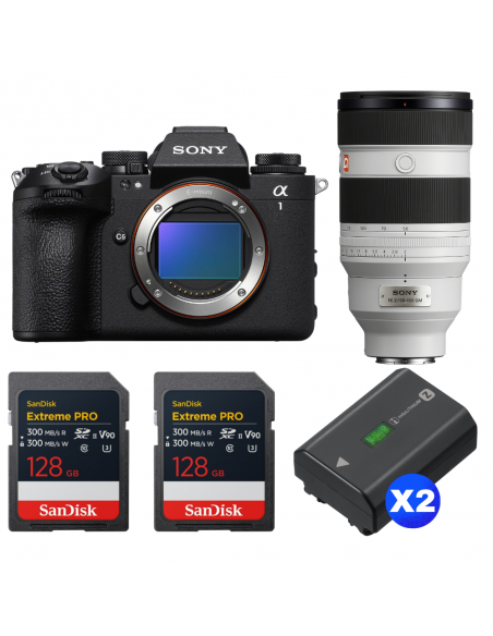 Sony alpha 1 II + FE 50-150mm f/2 GM + 2 SanDisk 128GB Extreme PRO UHS-II SDXC + 2 Sony NP-FZ100|MCZ DIRECT