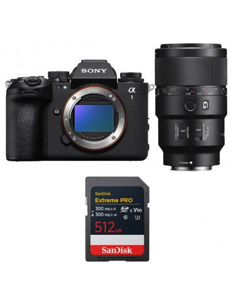 Sony alpha 1 II + FE 90mm f/2.8 Macro G OSS + 1 SanDisk 512GB Extreme PRO UHS-II SDXC|MCZ DIRECT