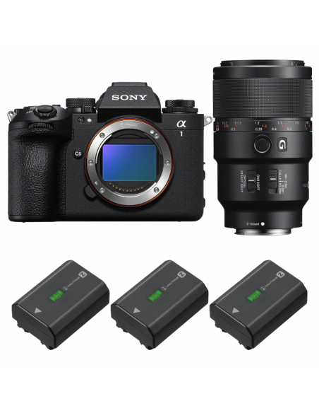Sony alpha 1 II + FE 90mm f/2.8 Macro G OSS + 3 Sony NP-FZ100|MCZ DIRECT