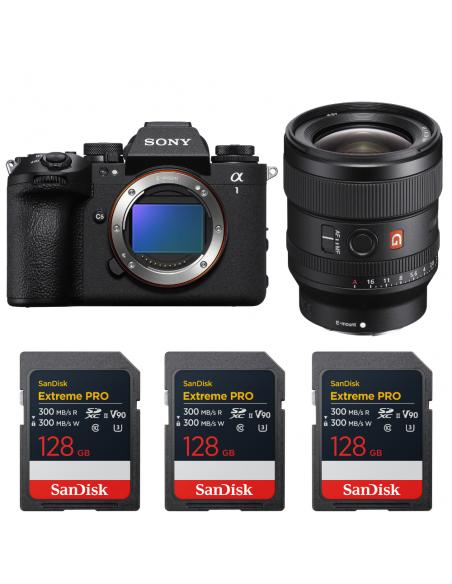Sony alpha 1 II + FE 24mm f/1.4 GM + 3 SanDisk 128GB Extreme PRO UHS-II SDXC|MCZ DIRECT