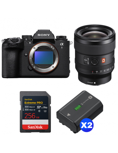 Sony alpha 1 II + FE 24mm f/1.4 GM + 1 SanDisk 256GB Extreme PRO UHS-II SDXC + 2 Sony NP-FZ100|MCZ DIRECT