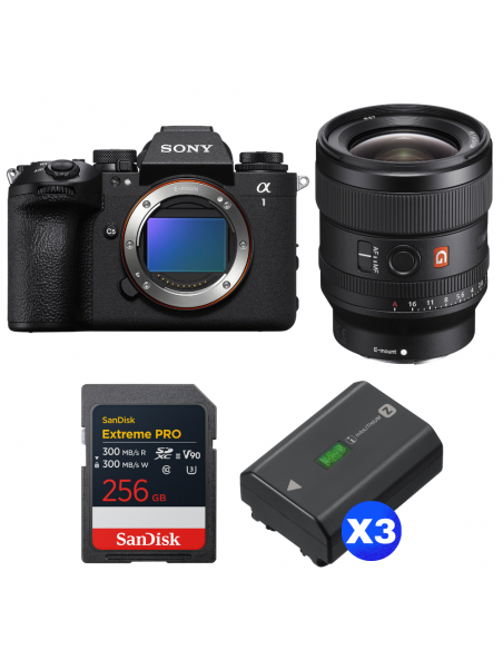 Sony alpha 1 II + FE 24mm f/1.4 GM + 1 SanDisk 256GB Extreme PRO UHS-II SDXC + 3 Sony NP-FZ100|MCZ DIRECT