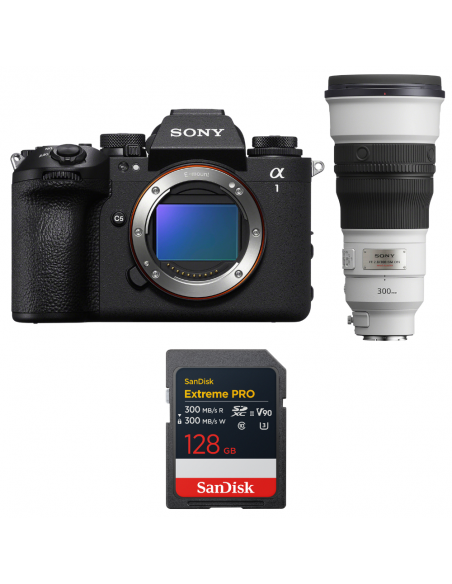 Sony alpha 1 II + FE 300mm f/2.8 GM OSS + 1 SanDisk 128GB Extreme PRO UHS-II SDXC|MCZ DIRECT