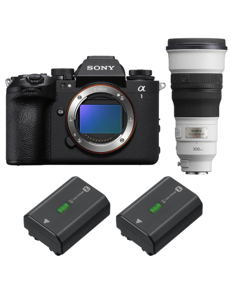 Sony alpha 1 II + FE 300mm f/2.8 GM OSS + 2 Sony NP-FZ100|MCZ DIRECT