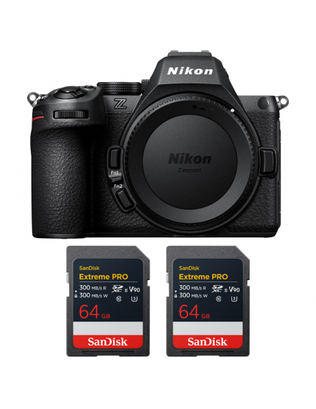 Nikon Z5 II + 2 SanDisk 64GB Extreme PRO UHS-II SDXC|MCZ DIRECT