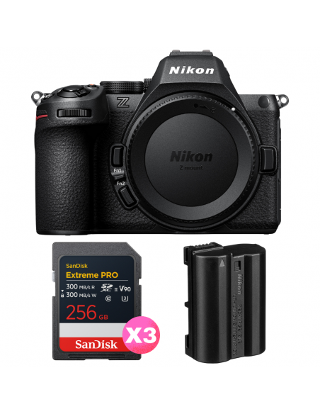 Nikon Z5 II + 3 SanDisk 256GB Extreme PRO UHS-II SDXC + Nikon EN-EL15c|MCZ DIRECT