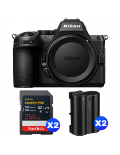 Nikon Z5 II + 2 SanDisk 256GB Extreme PRO UHS-II SDXC + 2 Nikon EN-EL15c