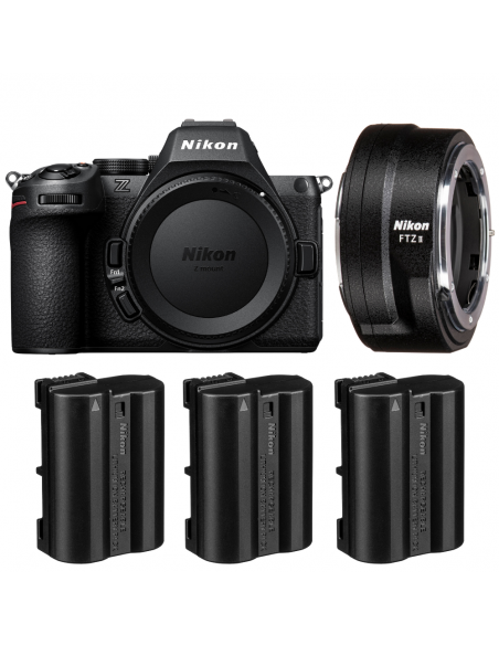 Nikon Z5 II + FTZ II + 3 Nikon EN-EL15c|MCZ DIRECT