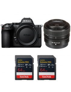 Nikon Z5 II + 24-50mm f/4-6.3 + 2 SanDisk 64GB Extreme PRO UHS-II SDXC