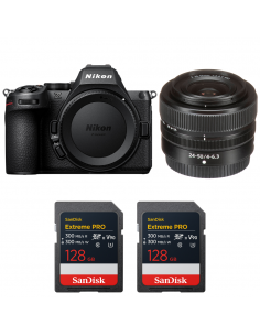 Nikon Z5 II + 24-50mm f/4-6.3 + 2 SanDisk 128GB Extreme PRO UHS-II SDXC