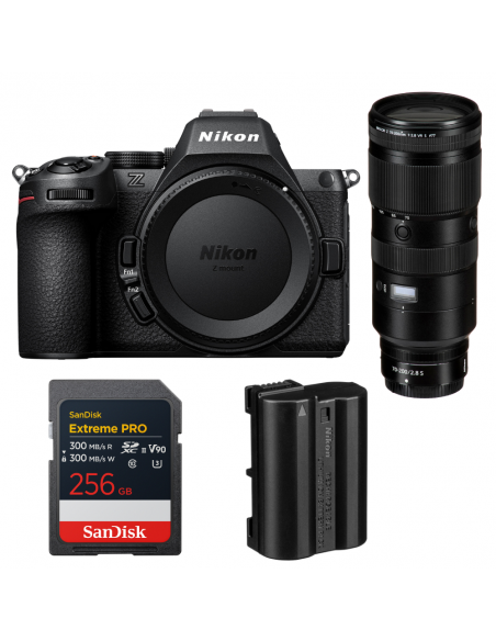 Nikon Z5 II + 70-200mm f/2.8 VR S + 1 SanDisk 256GB Extreme PRO UHS-II SDXC + Nikon EN-EL15c|MCZ DIRECT