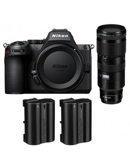 Nikon Z5 II + 70-200mm f/2.8 VR S + 2 Nikon EN-EL15c|MCZ DIRECT