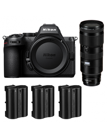 Nikon Z5 II + 70-200mm f/2.8 VR S + 3 Nikon EN-EL15c|MCZ DIRECT
