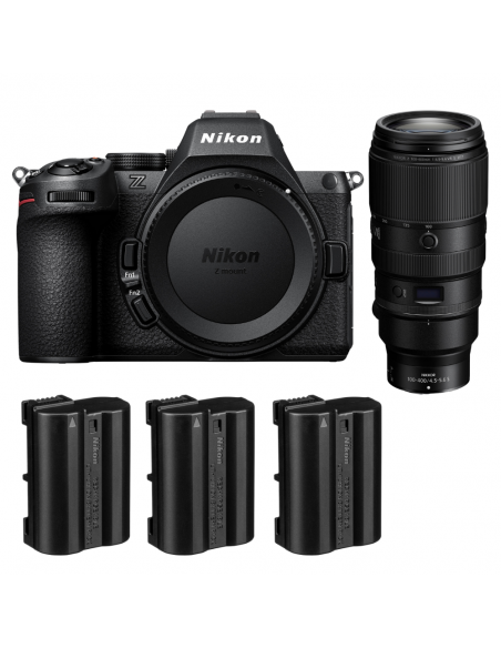 Nikon Z5 II + 100-400mm f/4.5-5.6 VR S + 3 Nikon EN-EL15c|MCZ DIRECT