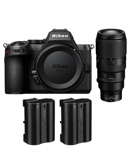 Nikon Z5 II + 100-400mm f/4.5-5.6 VR S + 2 Nikon EN-EL15c|MCZ DIRECT