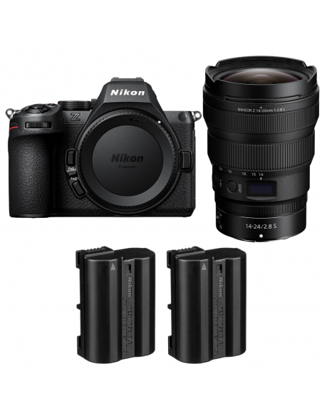 Nikon Z5 II + 14-24mm f/2.8 S + 2 Nikon EN-EL15c|MCZ DIRECT