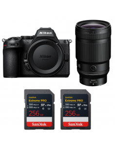 Nikon Z5 II + 35mm f/1.2 S + 2 SanDisk 256GB Extreme PRO UHS-II SDXC