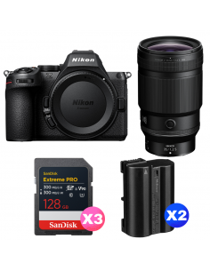 Nikon Z5 II + 35mm f/1.2 S + 3 SanDisk 128GB Extreme PRO UHS-II SDXC + 2 Nikon EN-EL15c