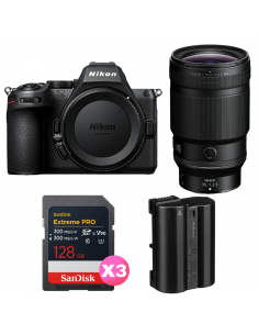Nikon Z5 II + 35mm f/1.2 S + 3 SanDisk 128GB Extreme PRO UHS-II SDXC + Nikon EN-EL15c