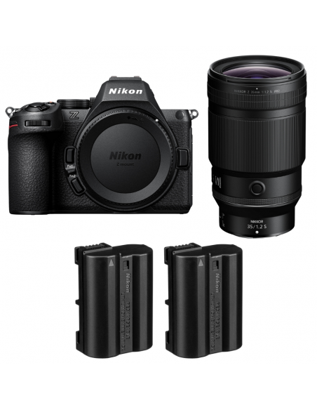 Nikon Z5 II + 35mm f/1.2 S + 2 Nikon EN-EL15c|MCZ DIRECT