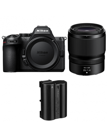 Nikon Z5 II + 35mm f/1.4 + 1 Nikon EN-EL15c|MCZ DIRECT