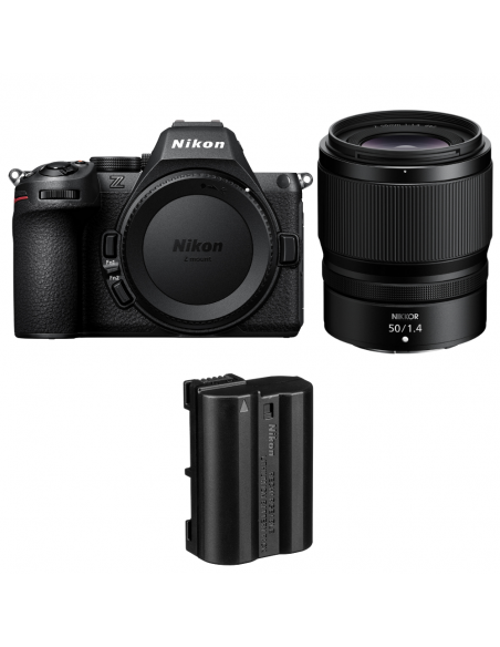 Nikon Z5 II + 50mm f/1.4 + 1 Nikon EN-EL15c|MCZ DIRECT