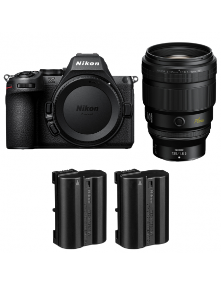 Nikon Z5 II + 135mm f/1.8 S Plena + 2 Nikon EN-EL15c|MCZ DIRECT