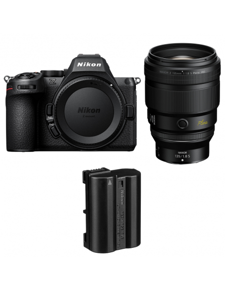 Nikon Z5 II + 135mm f/1.8 S Plena + 1 Nikon EN-EL15c|MCZ DIRECT