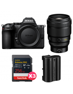Nikon Z5 II + 135mm + 3x SDXC 256GB + EN-EL15c