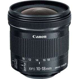 Objectif Canon EF-S 10-18mm F4.5-5.6 IS STM-1