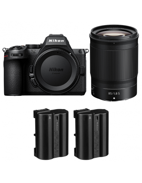 Nikon Z5 II + 85mm f/1.8 S + 2 Nikon EN-EL15c|MCZ DIRECT