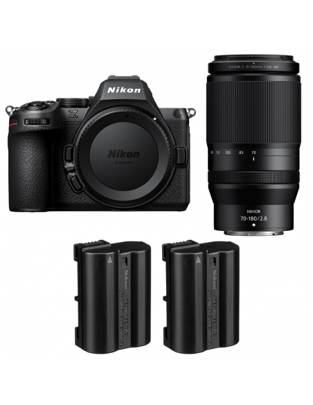 Nikon Z5 II + 70-180mm f/2.8 + 2 Nikon EN-EL15c|MCZ DIRECT