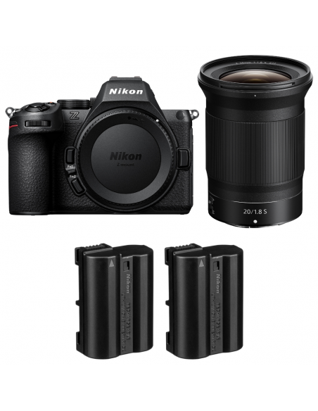 Nikon Z5 II + 20mm f/1.8 S + 2 Nikon EN-EL15c|MCZ DIRECT