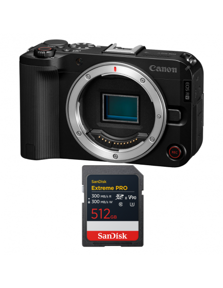 Canon EOS R50 V + 1 SanDisk 512GB Extreme PRO UHS-II SDXC|MCZ DIRECT
