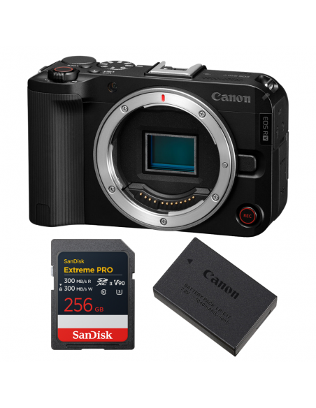 Canon EOS R50 V + 1 SanDisk 256GB Extreme PRO UHS-II SDXC + Canon LP-E17|MCZ DIRECT