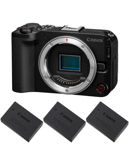 Canon EOS R50 V + 3 Canon LP-E17|MCZ DIRECT