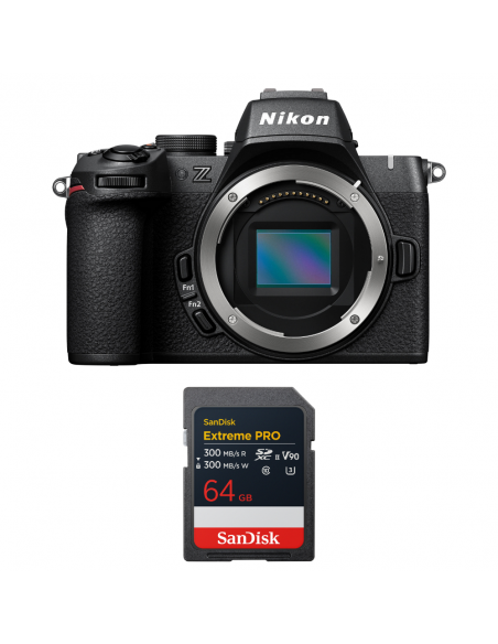 Nikon Z50 II + 1 SanDisk 64GB Extreme PRO UHS-II SDXC|MCZ DIRECT