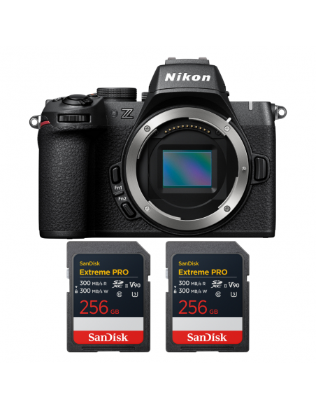 Nikon Z50 II + 2 SanDisk 256GB Extreme PRO UHS-II SDXC|MCZ DIRECT