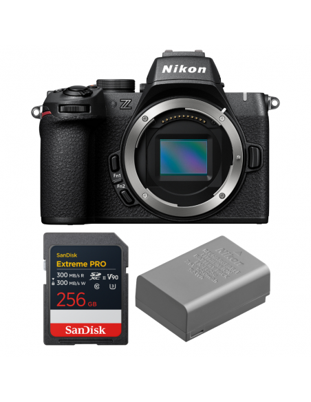 Nikon Z50 II + 1 SanDisk 256GB Extreme PRO UHS-II SDXC + Nikon EN-EL25a|MCZ DIRECT
