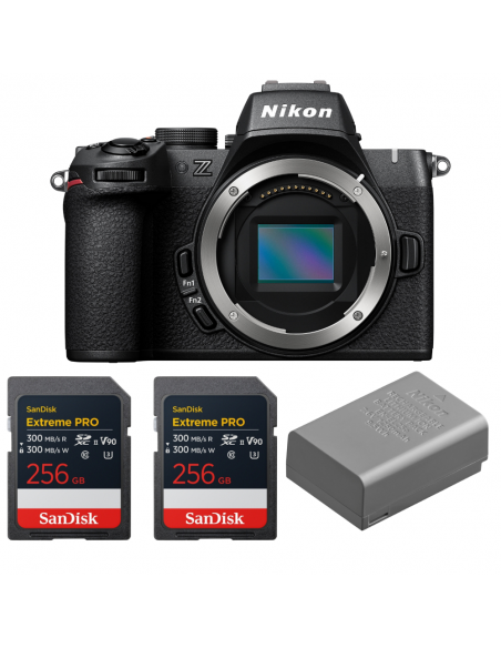 Nikon Z50 II + 2 SanDisk 256GB Extreme PRO UHS-II SDXC + Nikon EN-EL25a|MCZ DIRECT