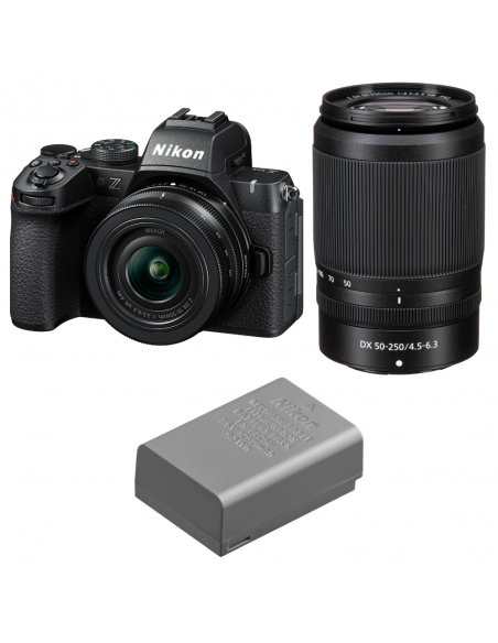 Nikon Z50 II + 16-50mm + 50-250mm + Nikon EN-EL25a|MCZ DIRECT