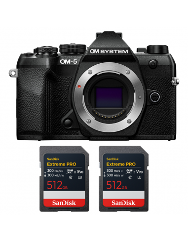 OM System OM-5 Mark II Negra – Cámara sin espejo compacta
