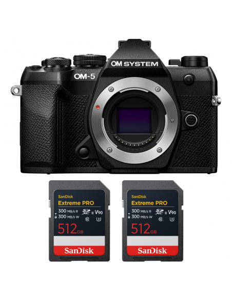OM System OM-5 Mark II Negra – Cámara sin espejo compacta