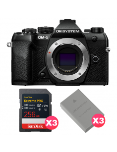 Buy OM System OM-5 Mark II Black – Lightweight travel camera